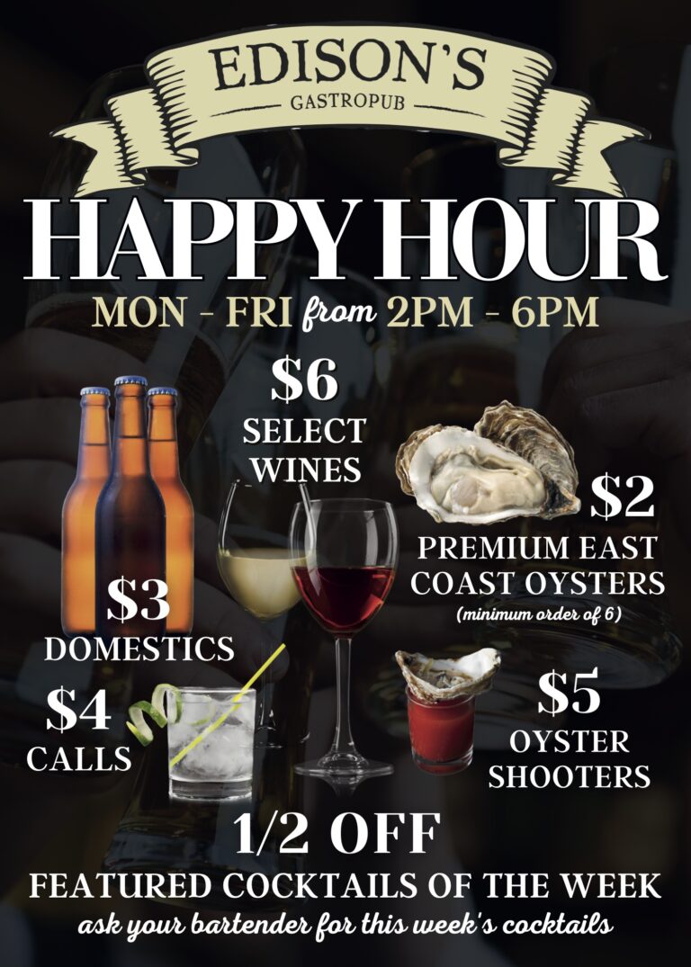 Edison Gastropub The Future Speakeasy