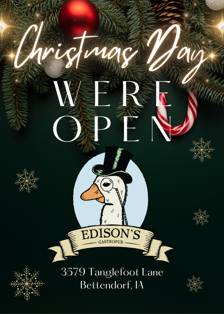 Open Christmas Day 5 X 7