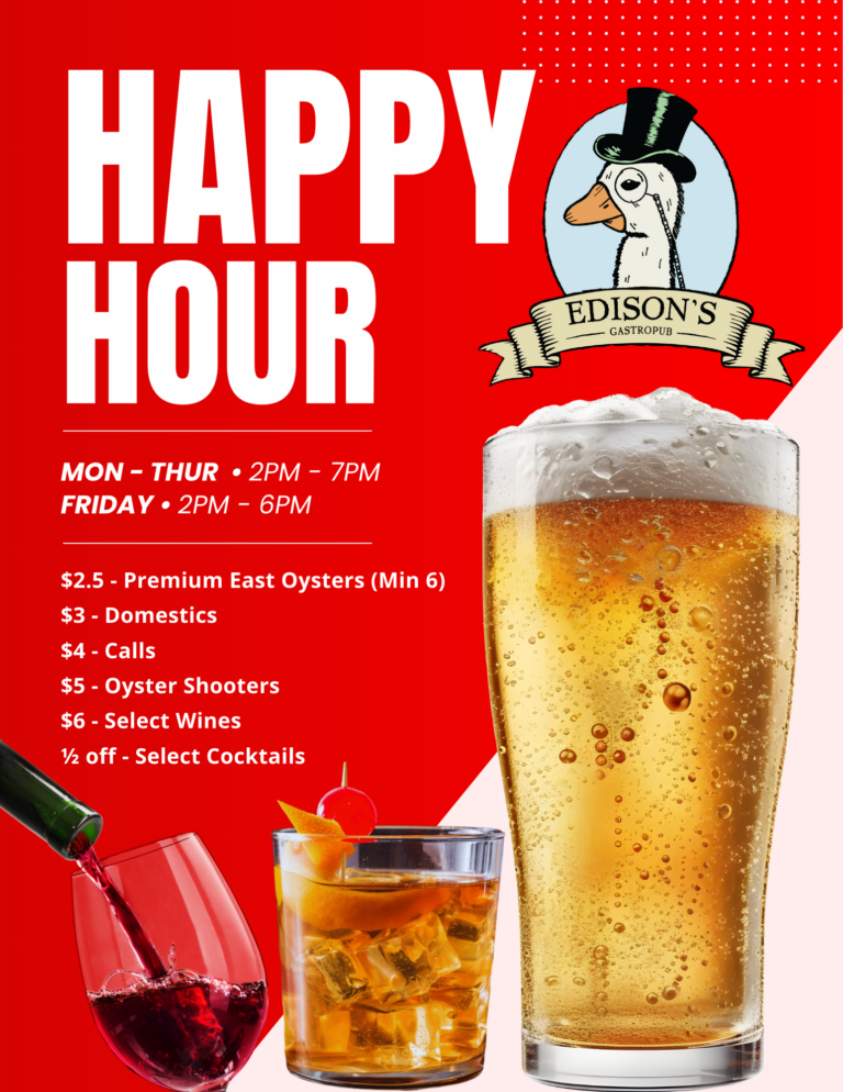 New Happy Hour Insert